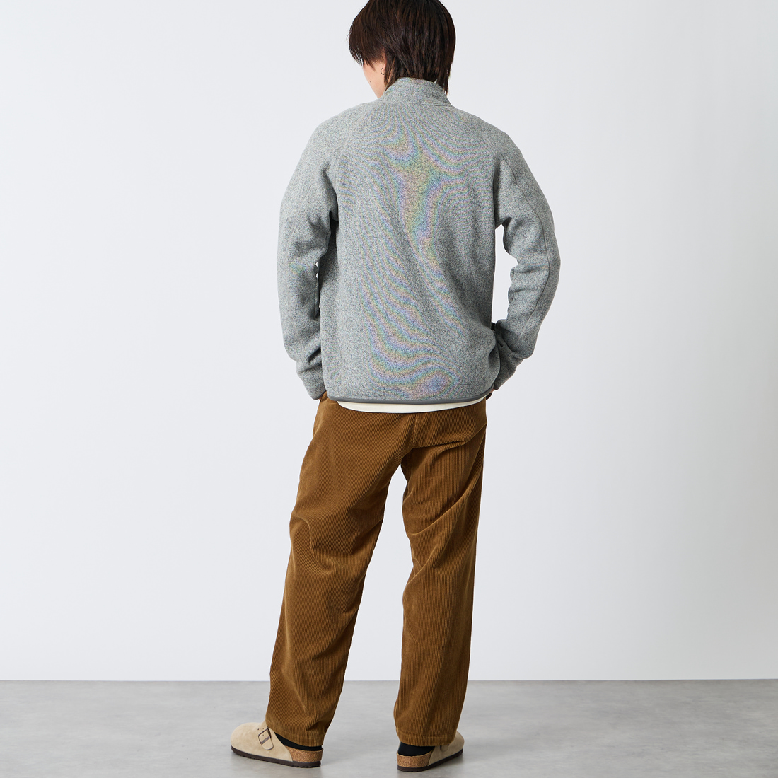 patagonia [パタゴニア] メンズ ベターセータージャケット [25528] BLK &&モデル身長：179cm 着用サイズ：L&&