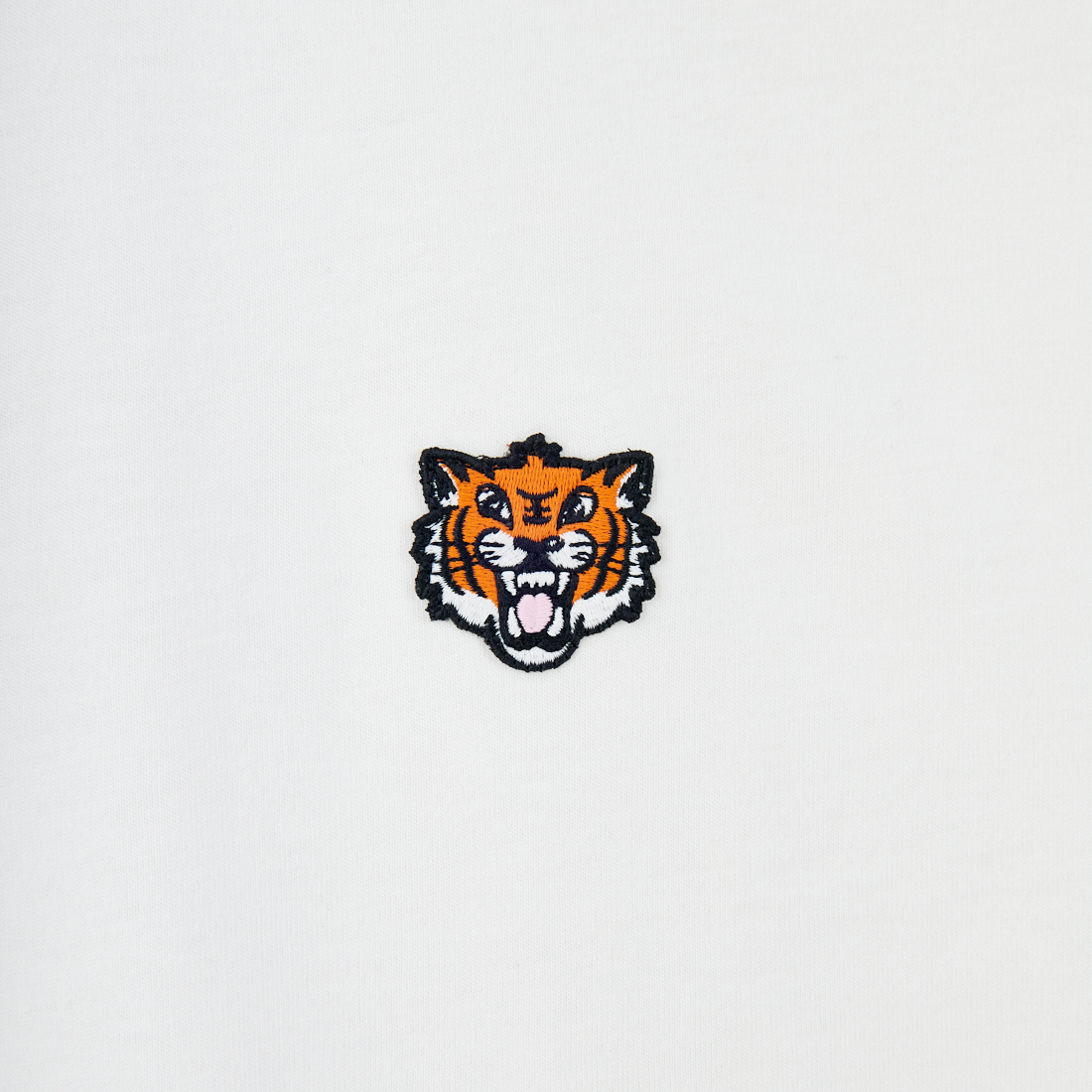 KENZO [ケンゾー] Happy Tiger 刺繍クラシックTシャツ [FF55TS5274SG] 02 OFF WHI