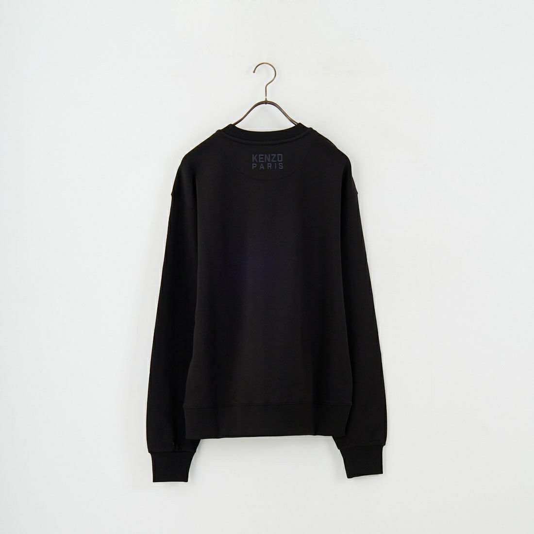 KENZO [ケンゾー] Happy Tiger 刺繍クラシックスウェット [FF55SW2624MF] 99J BLACK