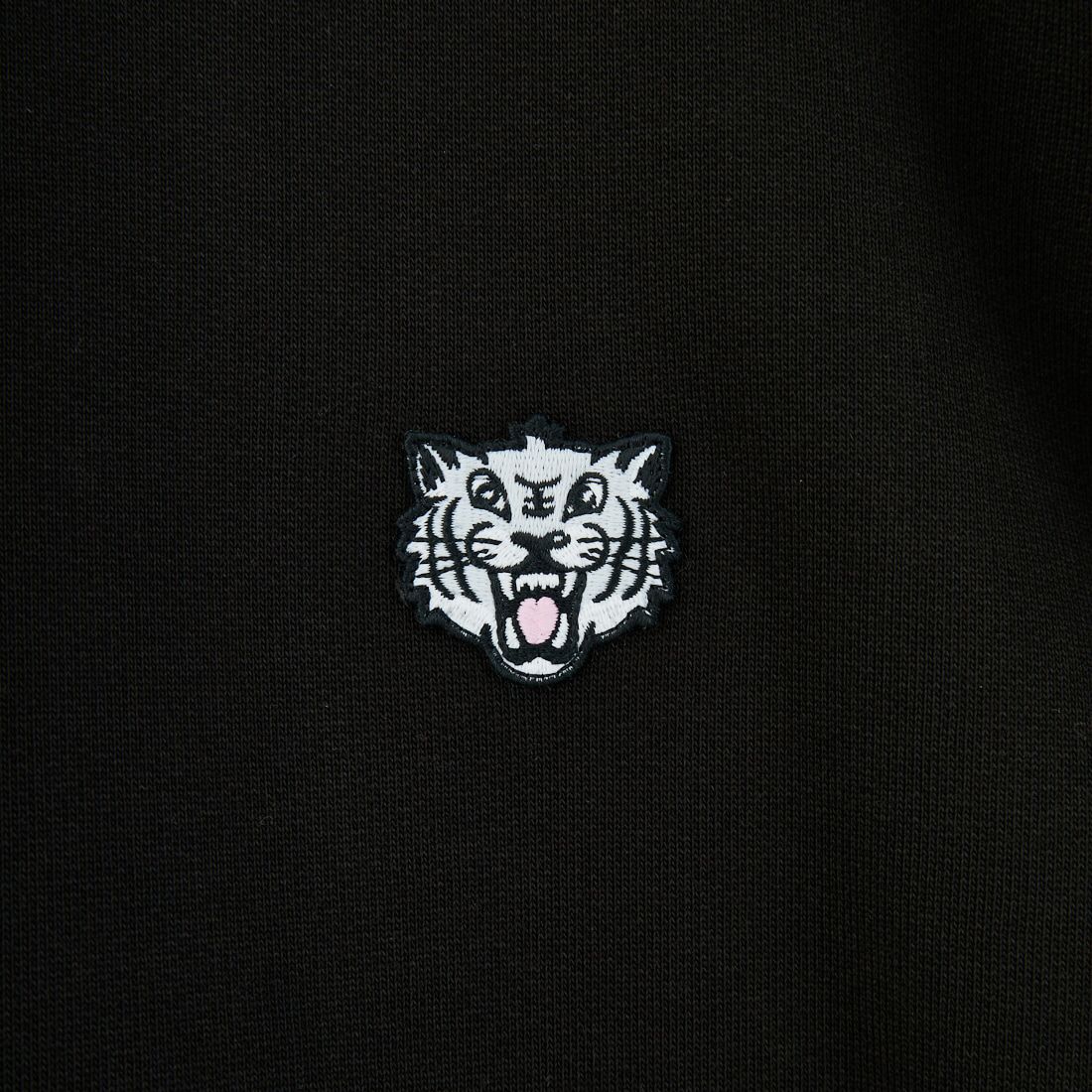 KENZO [ケンゾー] Happy Tiger 刺繍クラシックスウェット [FF55SW2624MF] 99J BLACK