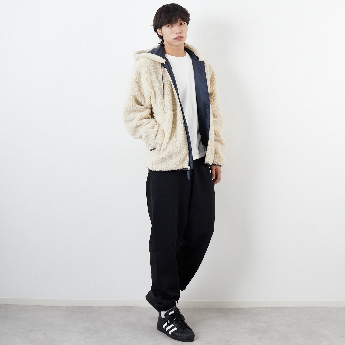 patagonia [パタゴニア] メンズ レトロXフーディジャケット [23125] DNAT &&モデル身長：179cm 着用サイズ：M&&