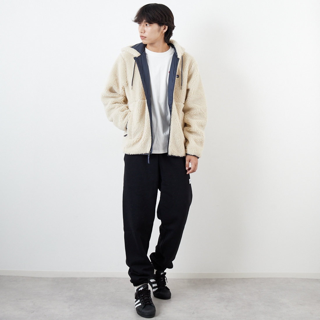 patagonia [パタゴニア] メンズ レトロXフーディジャケット [23125] DNAT &&モデル身長：179cm 着用サイズ：M&&