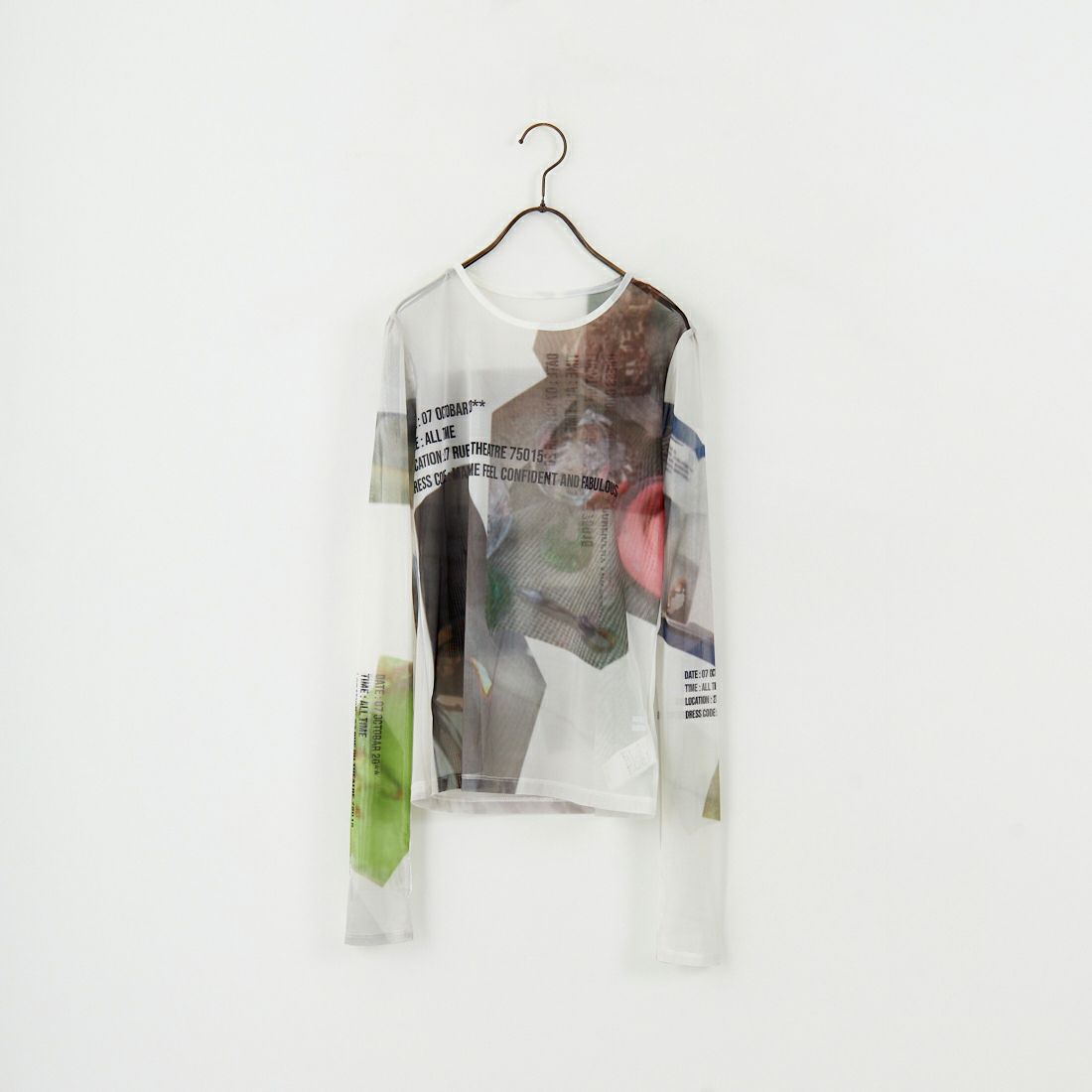 MAISON SPECIAL [メゾンスペシャル] ORDINARY DAYS プリントシアー