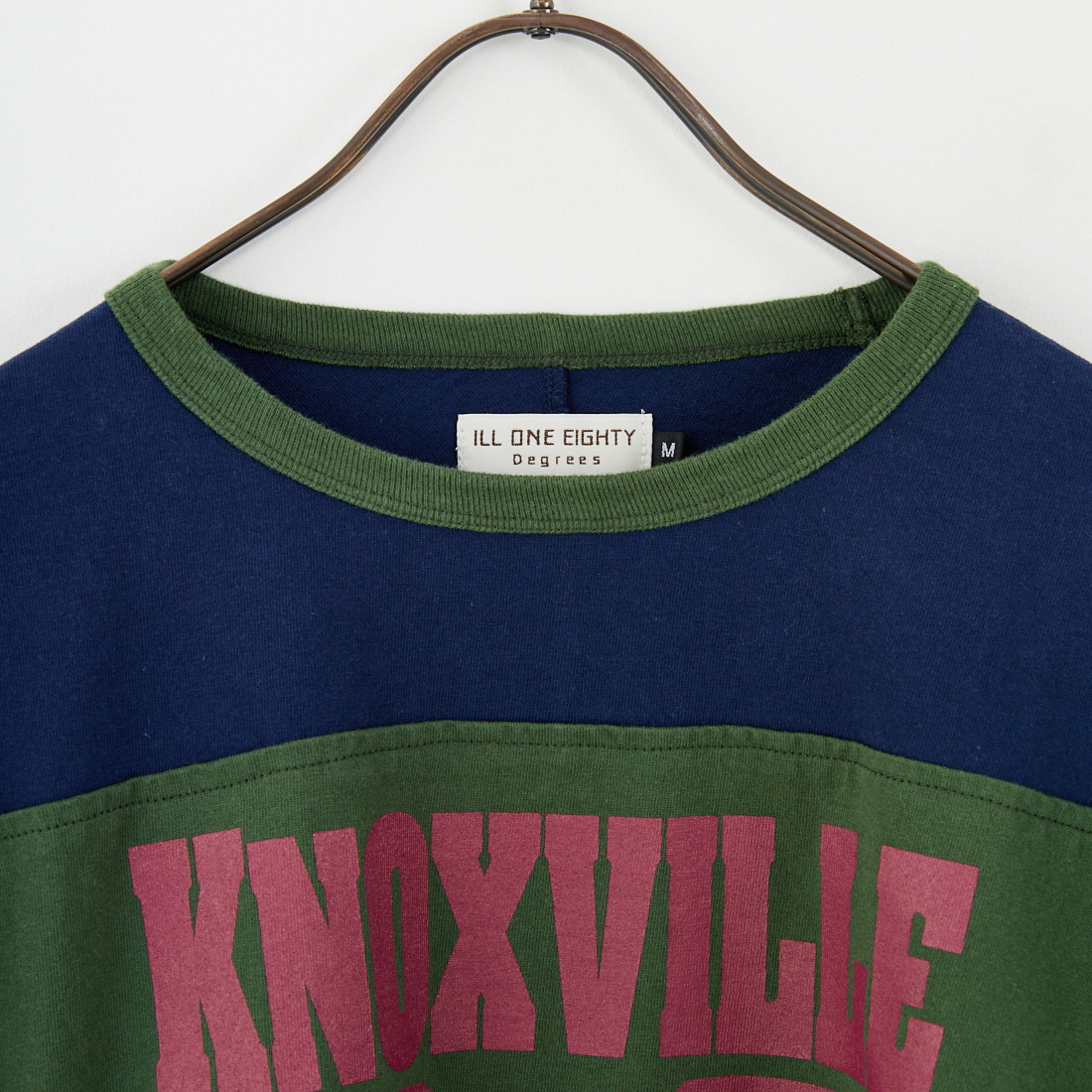 ILL ONE EIGHTY [イル ワンエイティ] ノックスビル63 フットボールTシャツ [ILL252-07] GREEN
