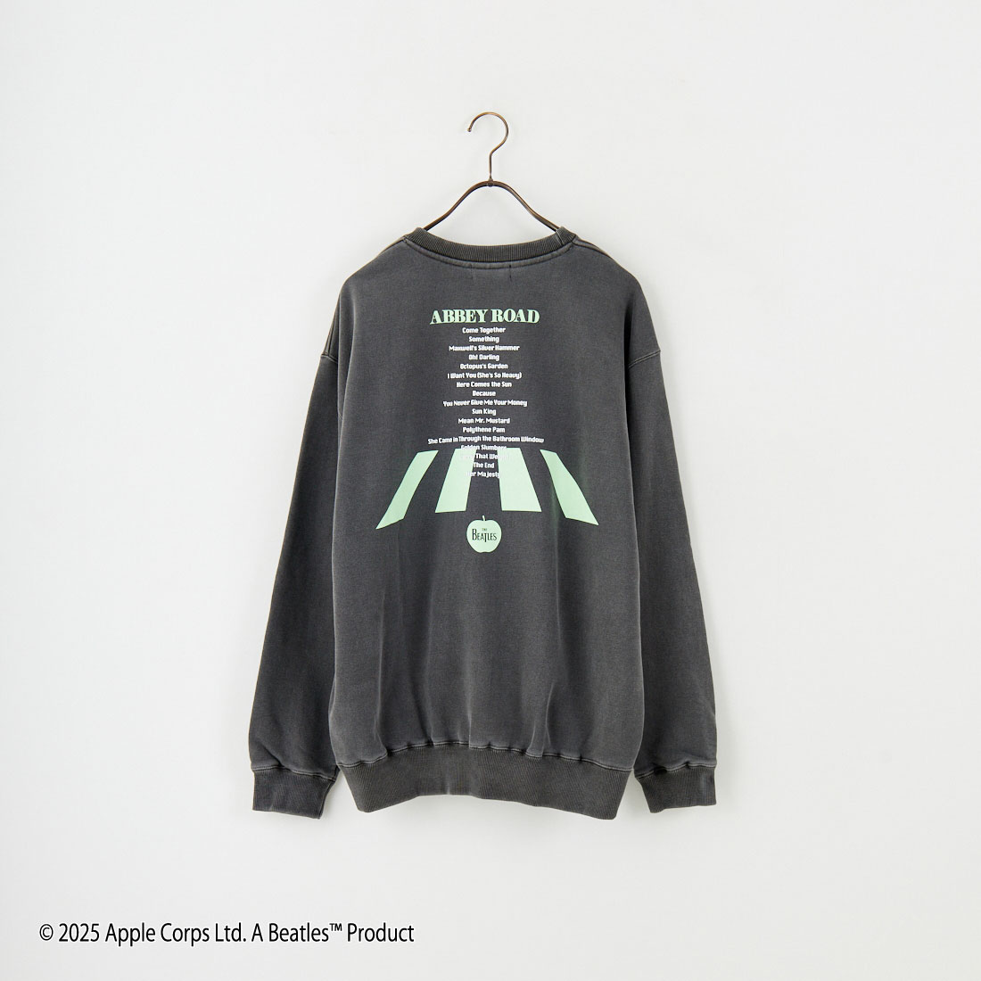 GOOD ROCK SPEED [グッドロックスピード] 別注 THE BEATLES プリントスウェット [INTN-048-JF] CHARCOAL