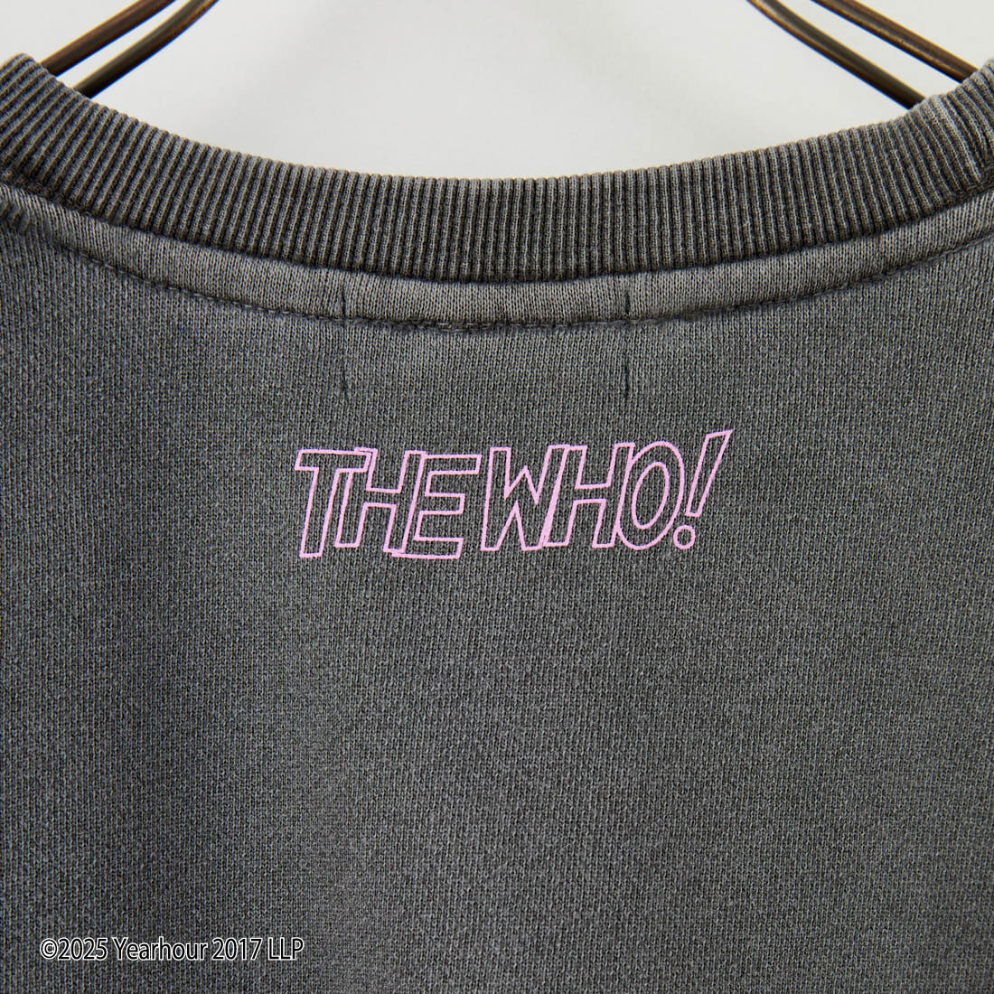 GOOD ROCK SPEED [グッドロックスピード] 別注 THE WHO ロゴプリントスウェット [INTN-050-JF] CHARCOAL