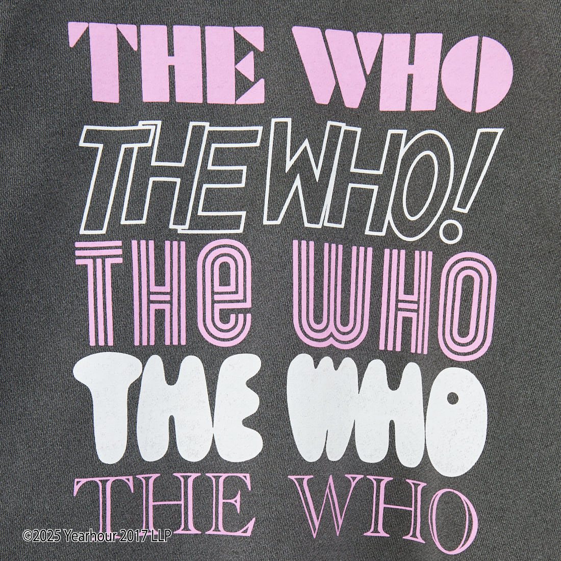 GOOD ROCK SPEED [グッドロックスピード] 別注 THE WHO ロゴプリントスウェット [INTN-050-JF] CHARCOAL