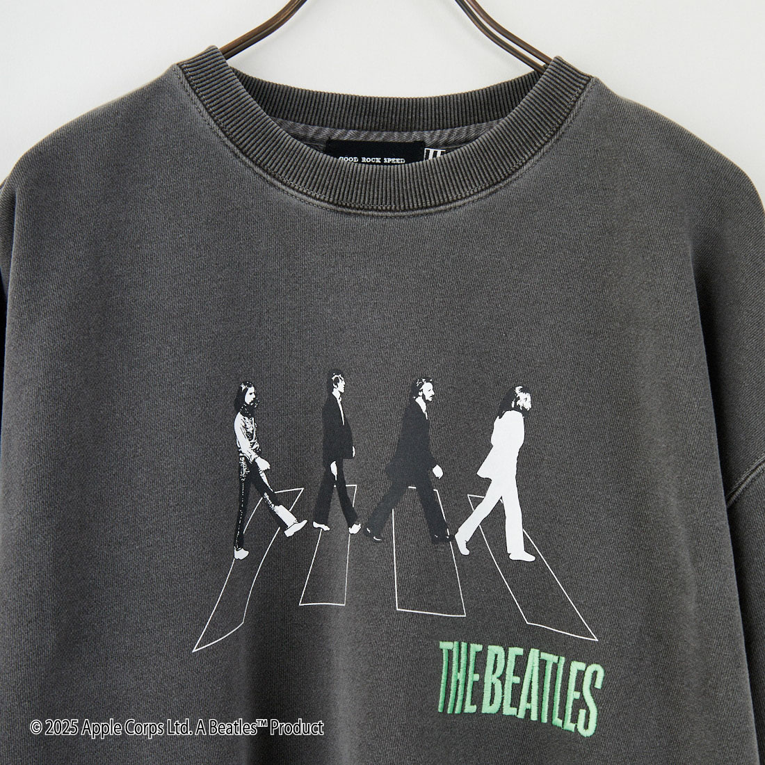 GOOD ROCK SPEED [グッドロックスピード] 別注 THE BEATLES プリントスウェット [INTN-048-JF] CHARCOAL