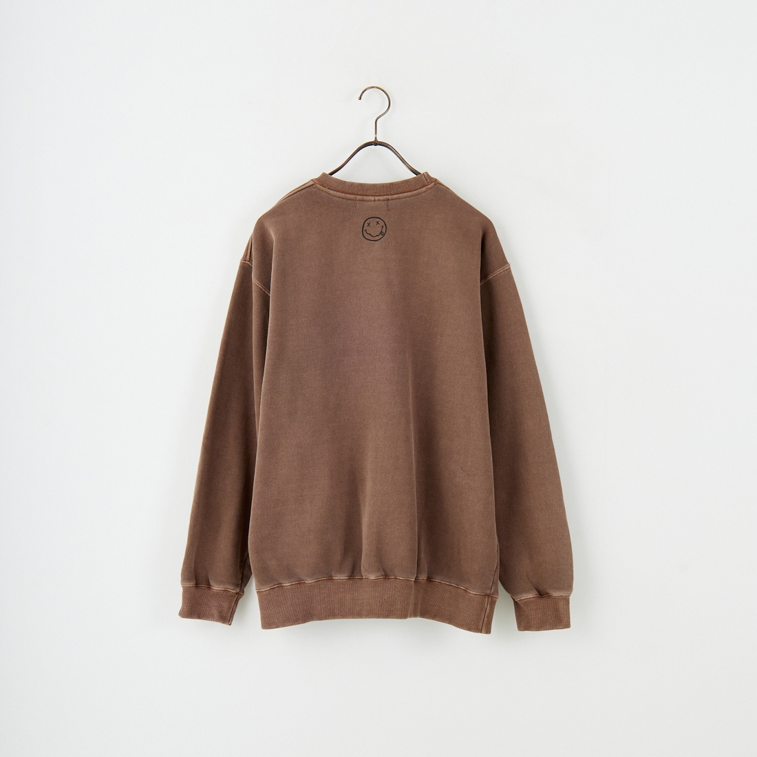 GOOD ROCK SPEED [グッドロックスピード] 別注 NIRVANA プリントスウェット [INTN-051-JF] BROWN