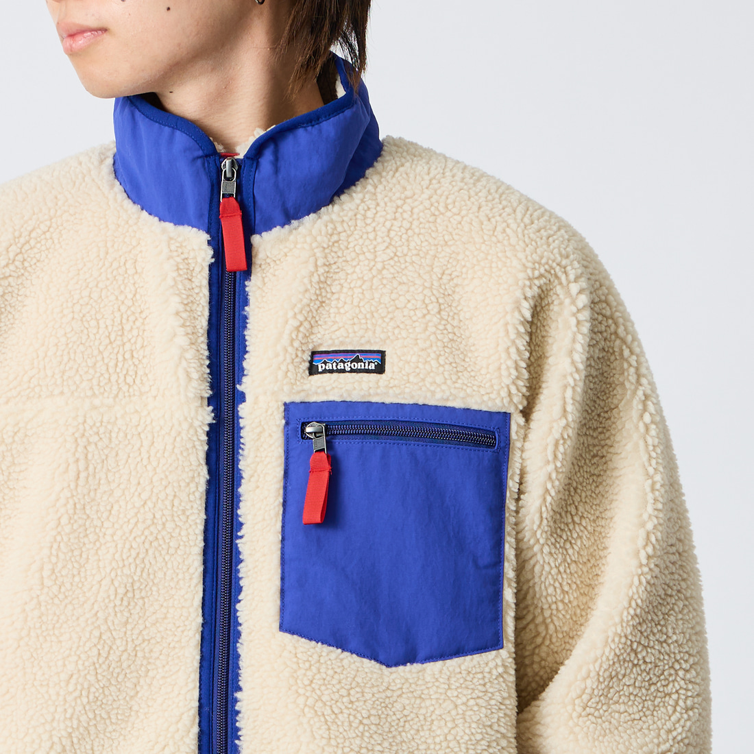 patagonia [パタゴニア] メンズ クラシックレトロXジャケット [23057] DNBA &&モデル身長：179cm 着用サイズ：M&&