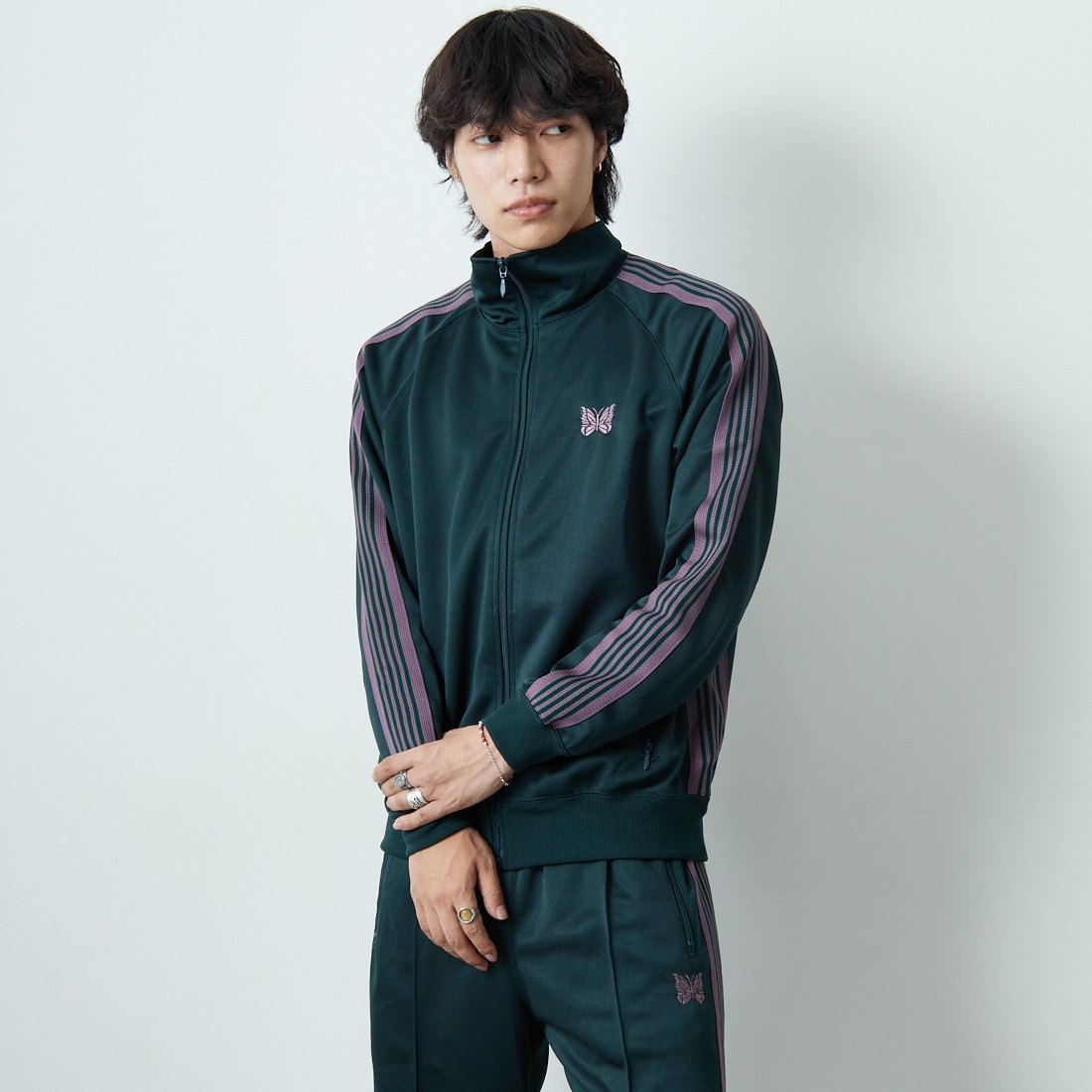 B GREEN&&モデル身長：179cm 着用サイズ：M&&