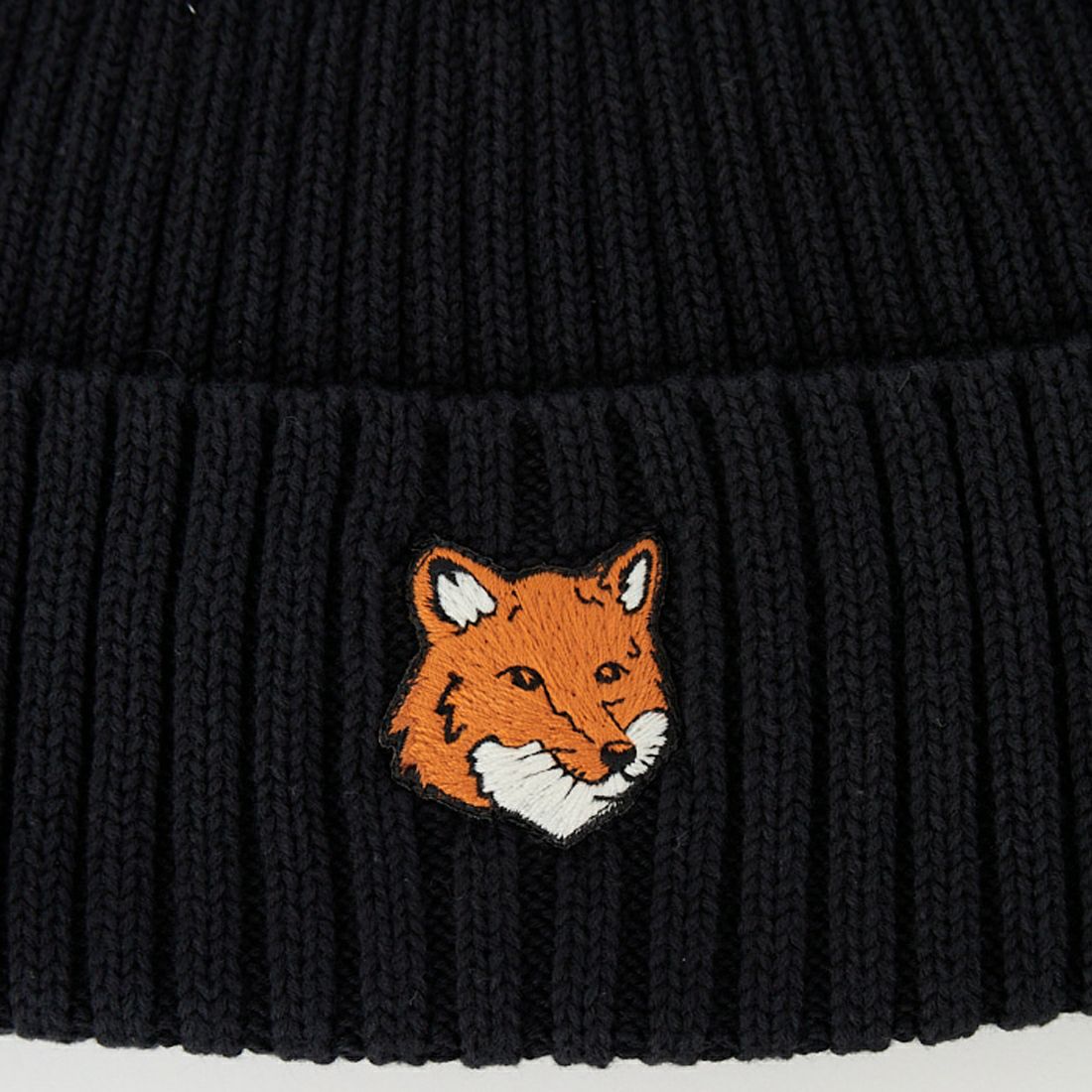 MAISON KITSUNE [メゾン キツネ] フォックスヘッドビーニー [PM06111KT1140] P199 BLACK