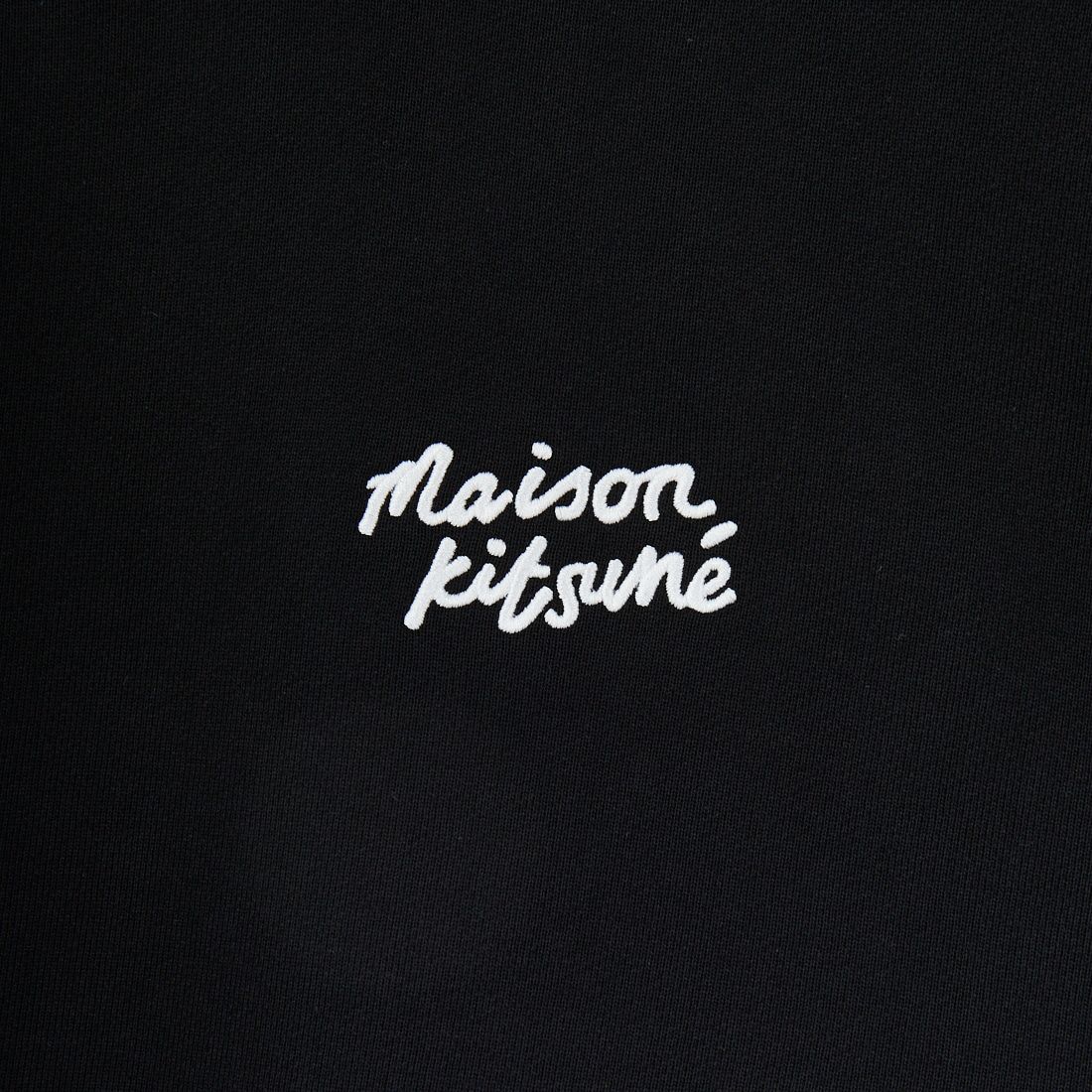 MAISON KITSUNE [メゾン キツネ] ハンドライティング コンフォートスウェット [MM00315KM0341] O197 BK/WH