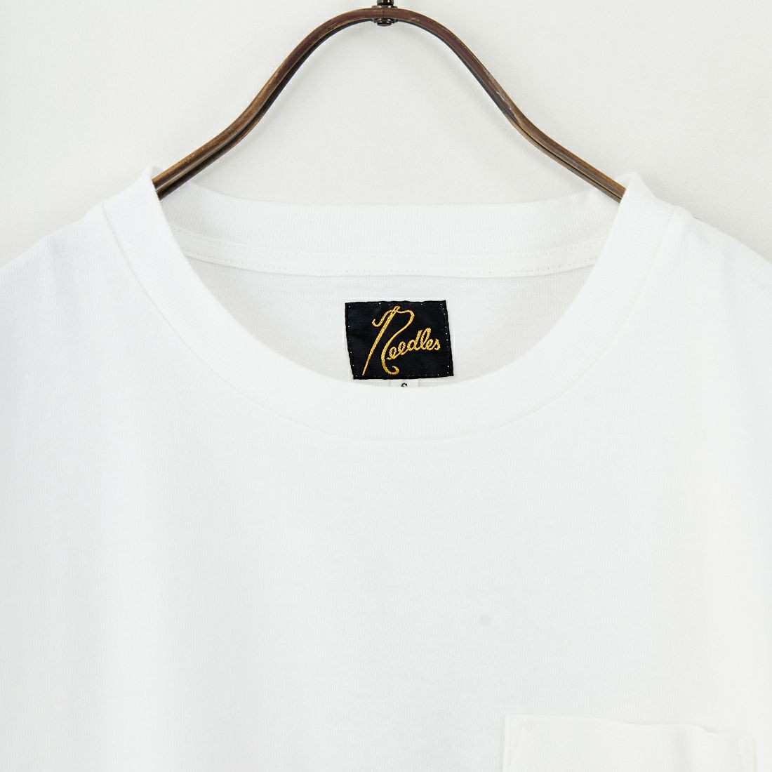 Needles [ニードルズ] ロングスリーブポケットTシャツ [RW348] A WHITE