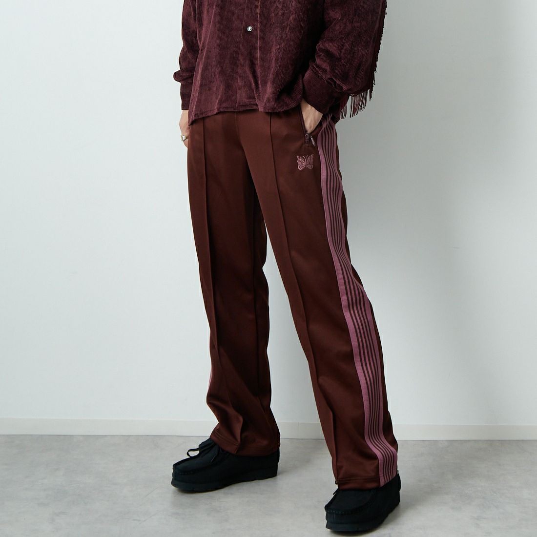 A BROWN&&モデル身長：179cm 着用サイズ：S&&