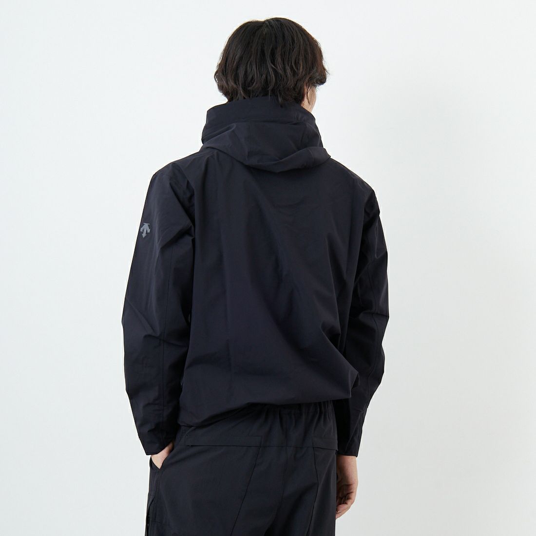 ALLTERRAIN ハードシェルジャケット L ブラック デサント オルテライン DESCENTE ALLTERRAIN 【81】ハードシェル