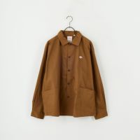 DANTON [ダントン] ワンポイントロゴ シャツジャケット [DT-B0396TCC