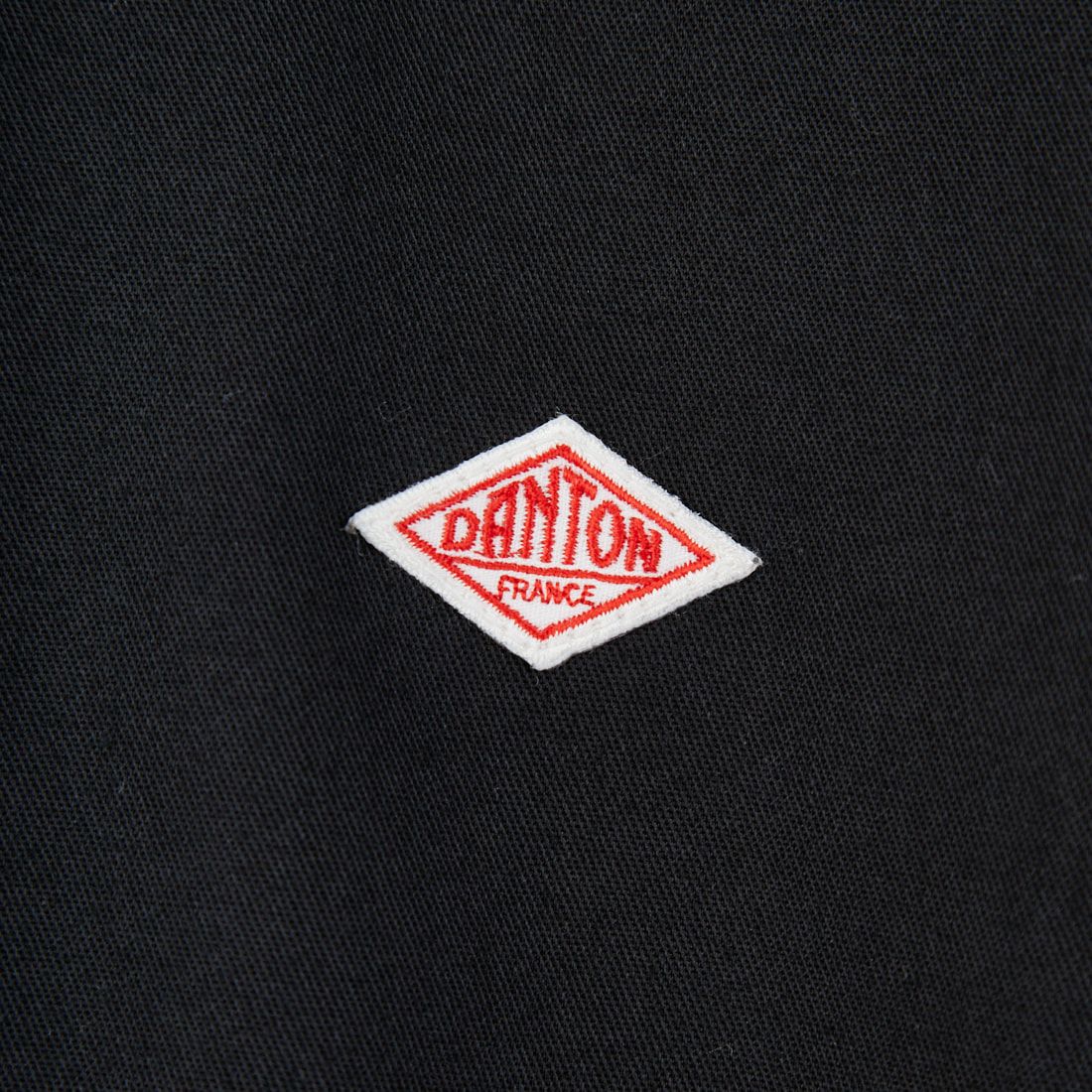 DANTON [ダントン] ワンポイントロゴ シャツジャケット [DT-B0396TCC] BLACK