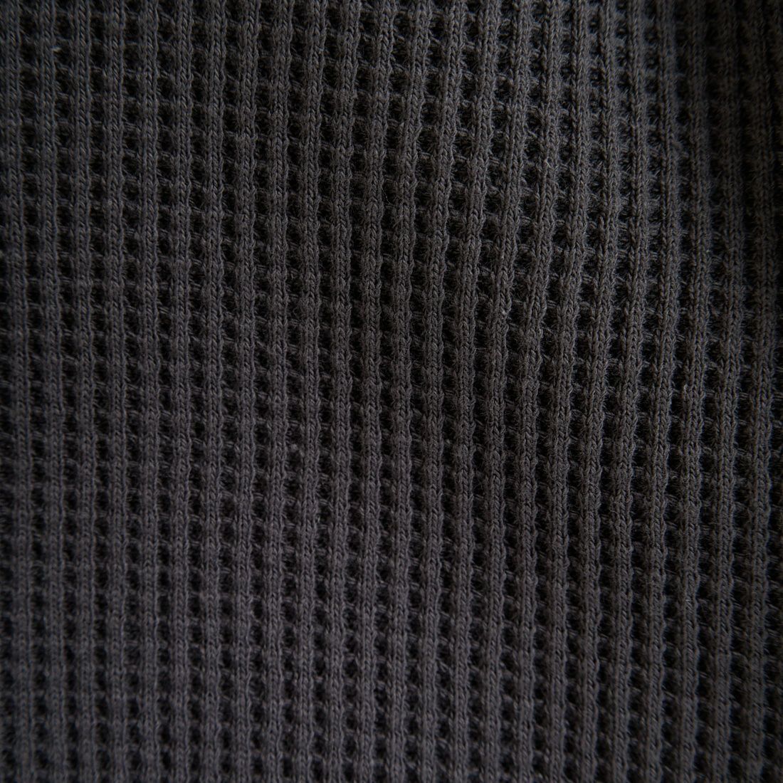 A VONTADE [アボンタージ] ビッグワッフル ドライバーズジップカーディガン [VTD-0602-CS] 9 CHARCOAL