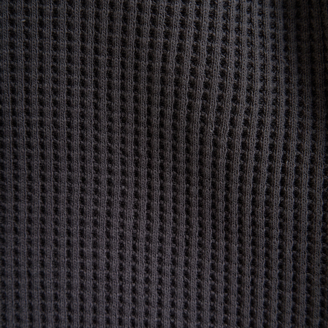 A VONTADE [アボンタージ] ビッグワッフル ドライバーズジップカーディガン [VTD-0602-CS] 9 CHARCOAL