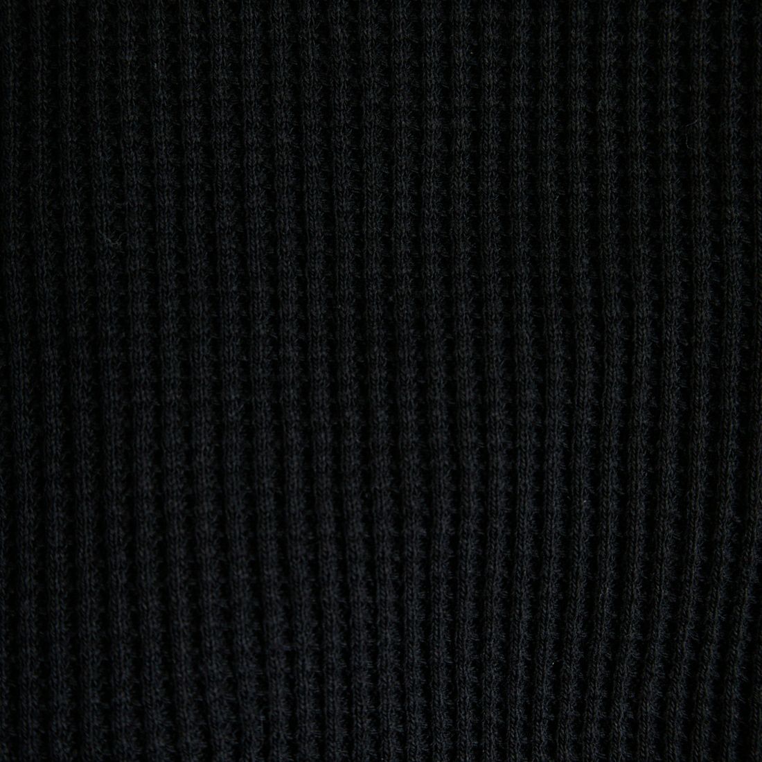 A VONTADE [アボンタージ] ビッグワッフル ドライバーズジップカーディガン [VTD-0602-CS] 3 BLACK