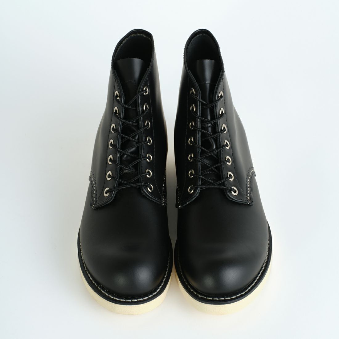 RED WING [レッドウィング] 6インチ クラシックラウンド Dワイズ [8165] ﾌﾞﾗｯｸ ｸﾛｰﾑ