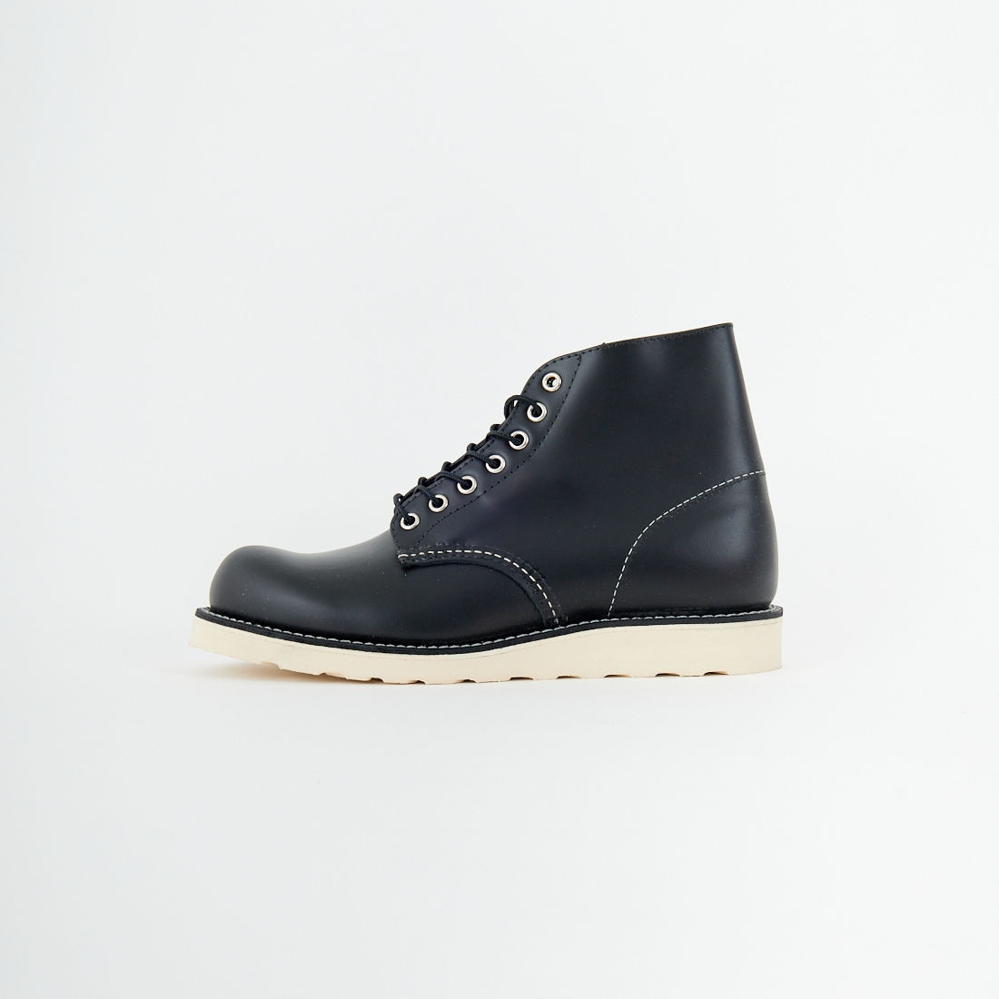 RED WING [レッドウィング] 6インチ クラシックラウンド Dワイズ [8165] ﾌﾞﾗｯｸ ｸﾛｰﾑ