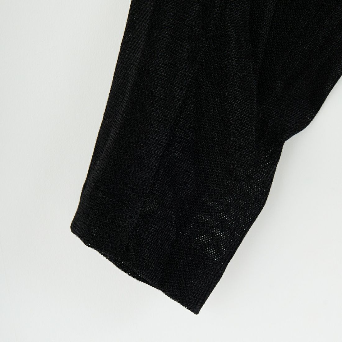 CLOCHE [クロシェ] メッシュベロアダブルジャケット [55284517] ﾌﾞﾗｯｸ