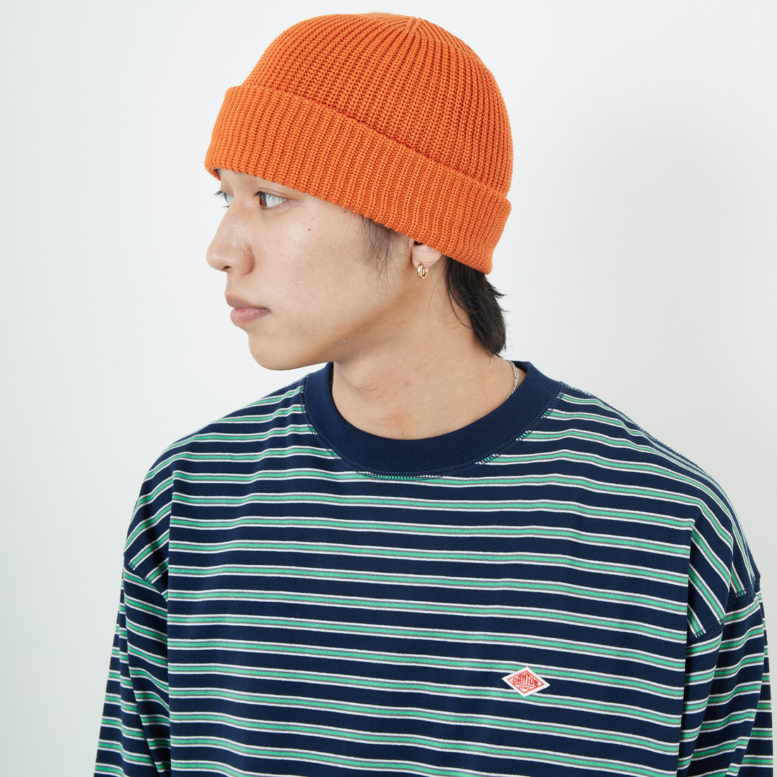 RACAL [ラカル] SK8 ロールニットキャップ [RL-18-956] ORANGE