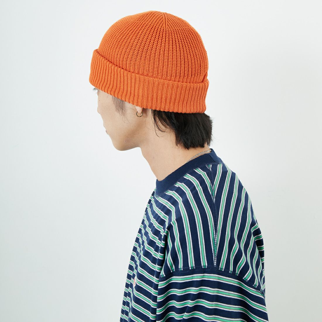 RACAL [ラカル] SK8 ロールニットキャップ [RL-18-956] ORANGE
