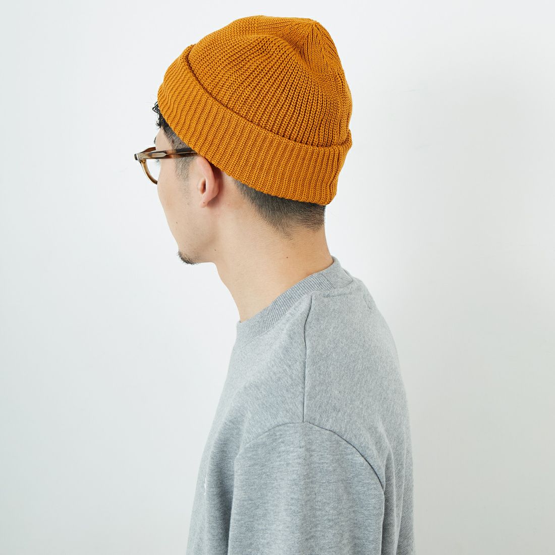 RACAL [ラカル] SK8 ロールニットキャップ [RL-18-956] GOLD