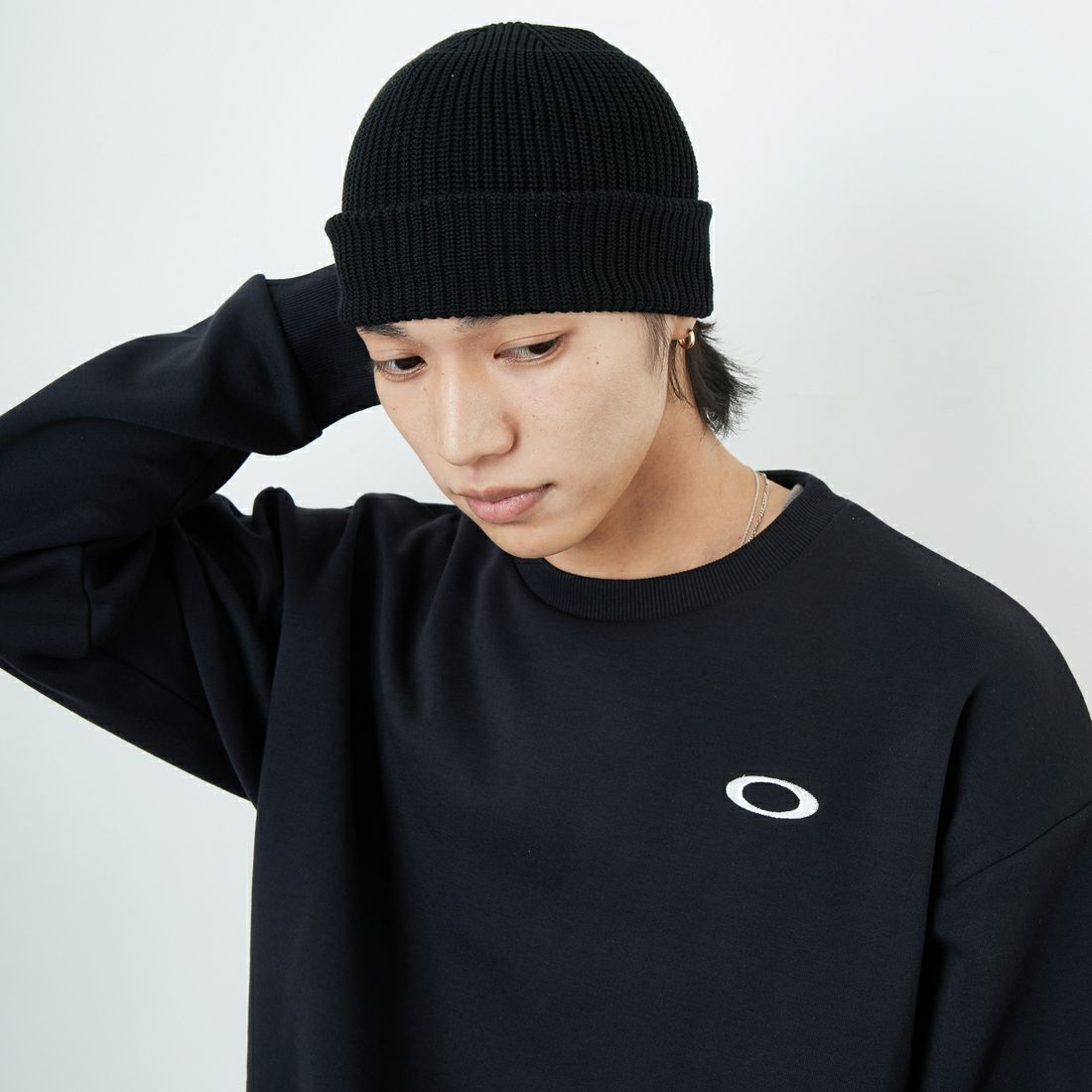 RACAL [ラカル] SK8 ロールニットキャップ [RL-18-956] BLACK