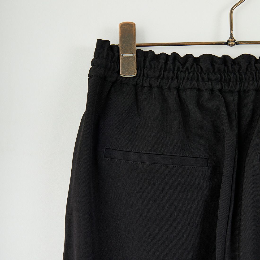 Jeans Factory Clothes [ジーンズファクトリークローズ] イージーワイドパンツ [IN18-PT-5] BLACK