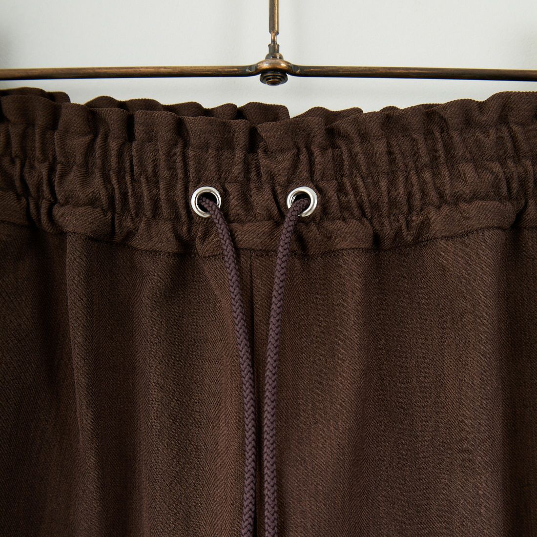 Jeans Factory Clothes [ジーンズファクトリークローズ] イージーワイドパンツ [IN18-PT-5] BROWN