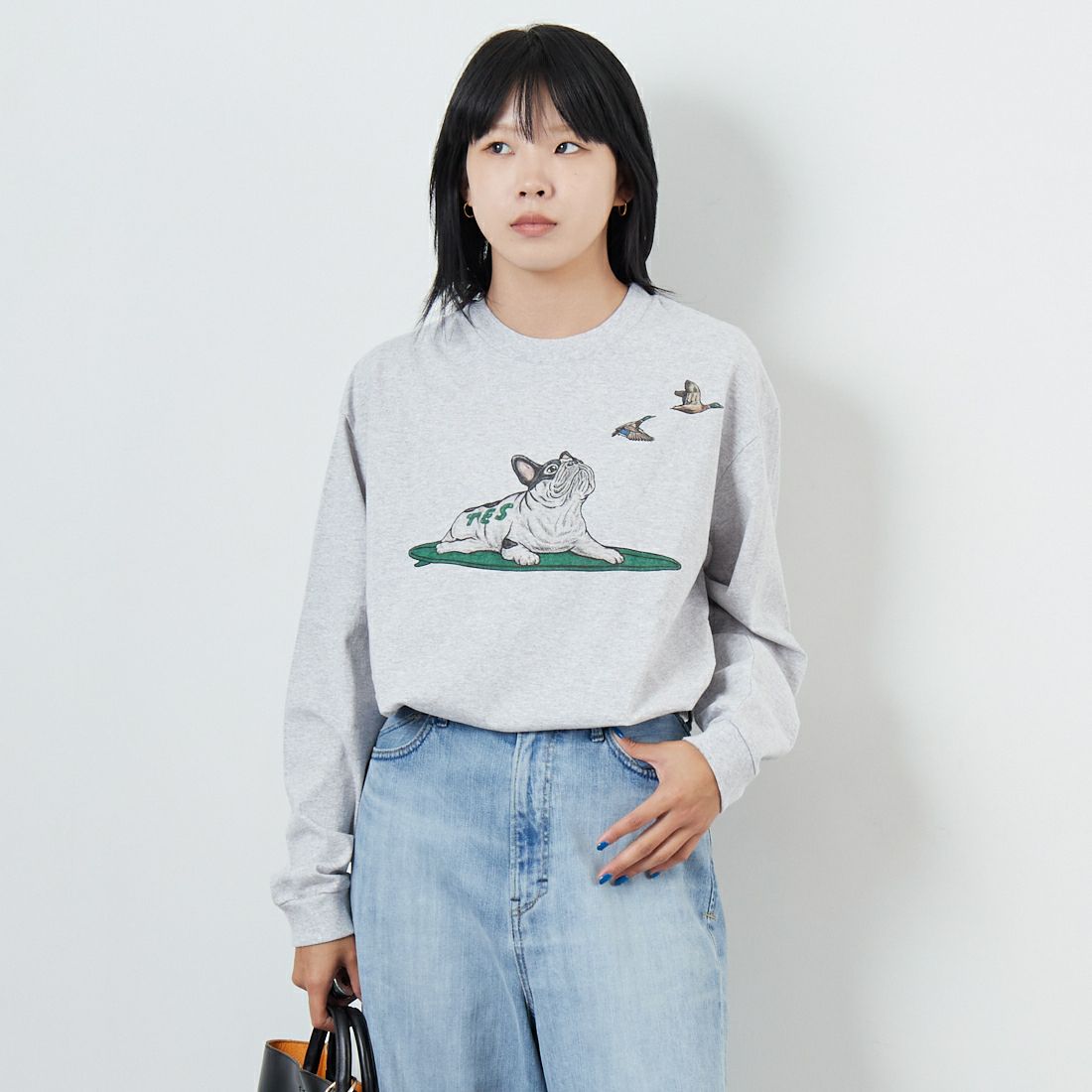 03 MIX GRY&&モデル身長：167cm 着用サイズ：S&&