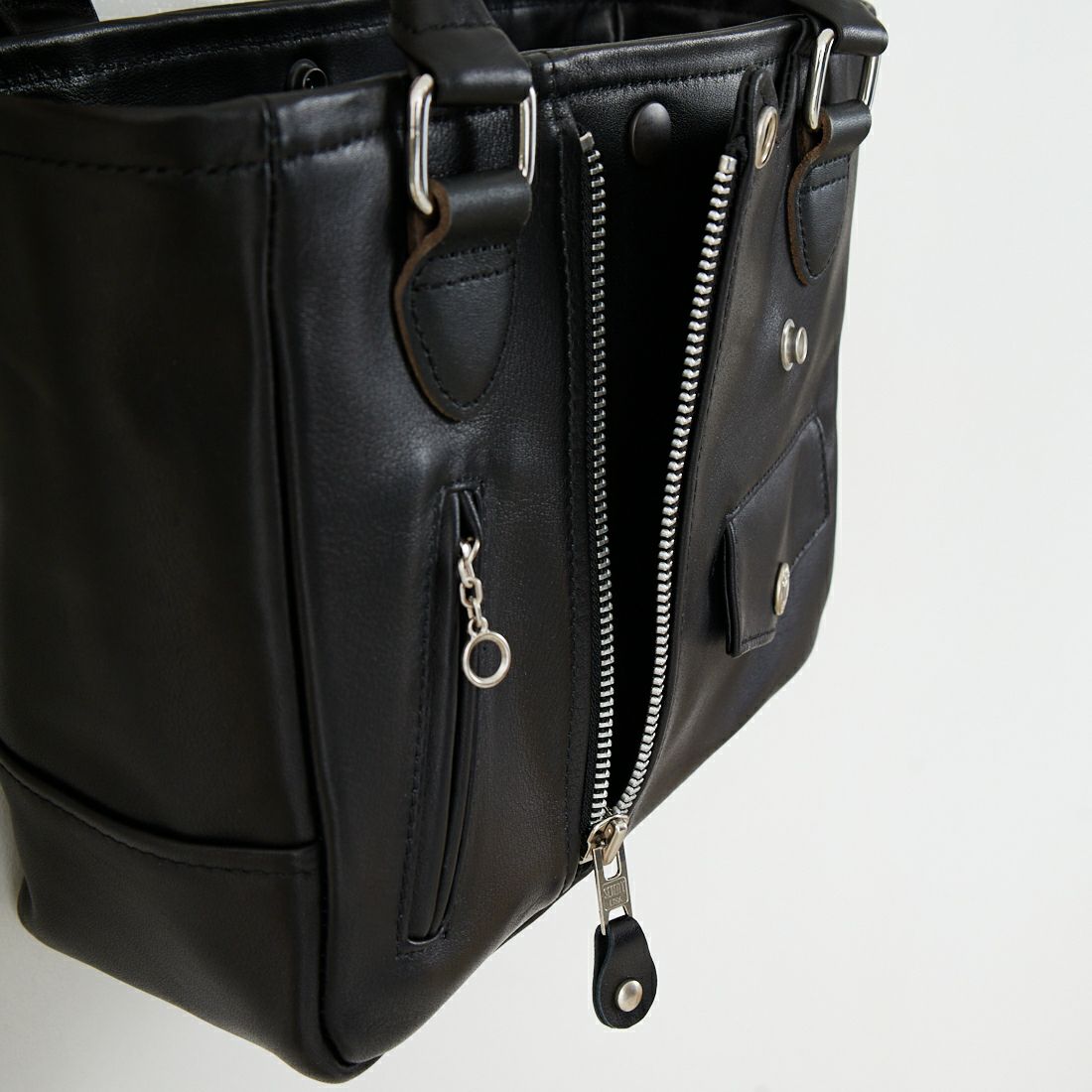 Schott [ショット] ミニライダーストートバッグ [7824976010] 010 BLACK