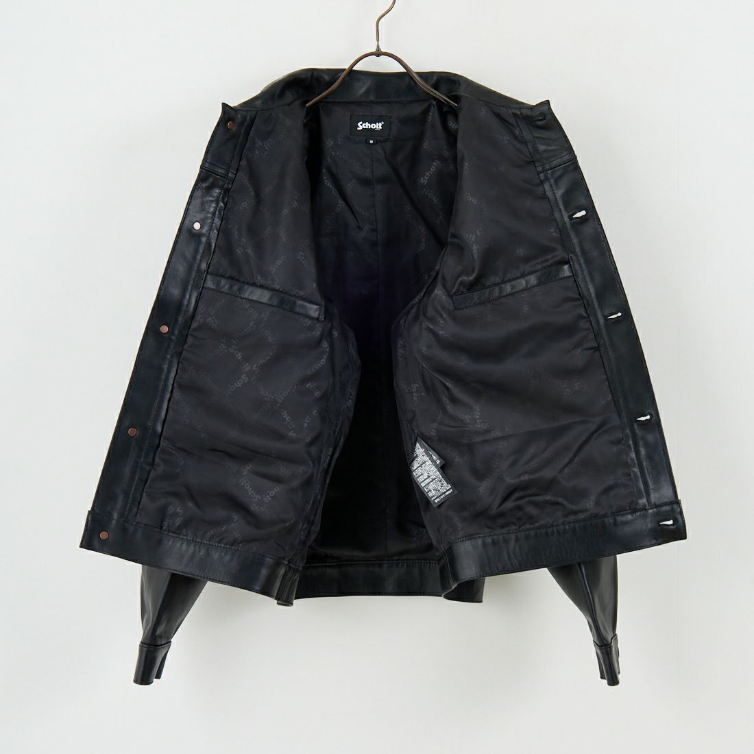 Schott [ショット] シープレザー トラッカージャケット [7825950015] 010 BLACK