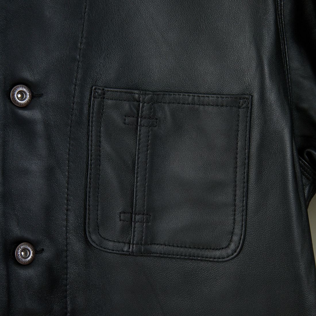 Schott [ショット] ラムレザー カバーオールジャケット [7825950012] 010 BLACK