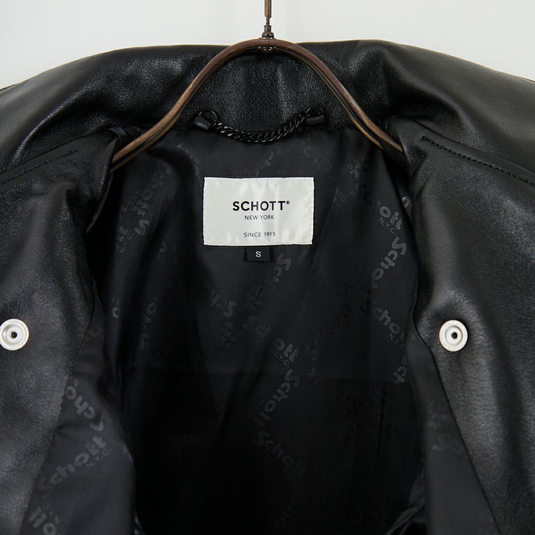 Schott [ショット] ダブルライダースジャケット [7825950601] 010 BLACK