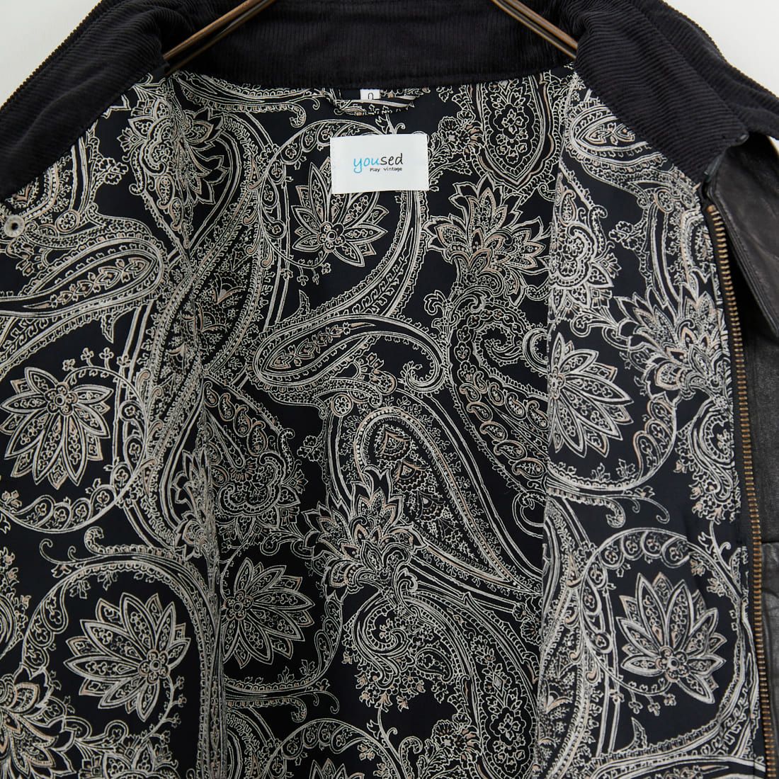 yoused [ユーズド] 別注 ドライバーズジャケット [JFY-244-092-JF] BLACK