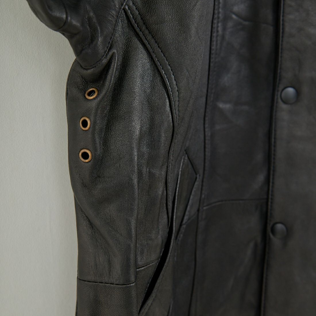 yoused [ユーズド] 別注 ドライバーズジャケット [JFY-244-092-JF] BLACK