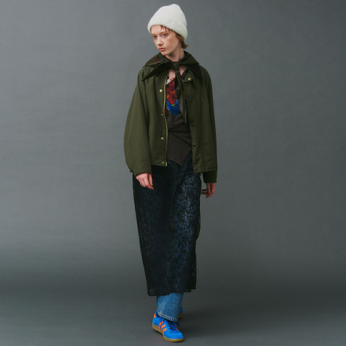 Barbour [バブアー] 別注 中綿入り TRANSPORT トランスポートジャケット [MCAS205-JF] OLIVE