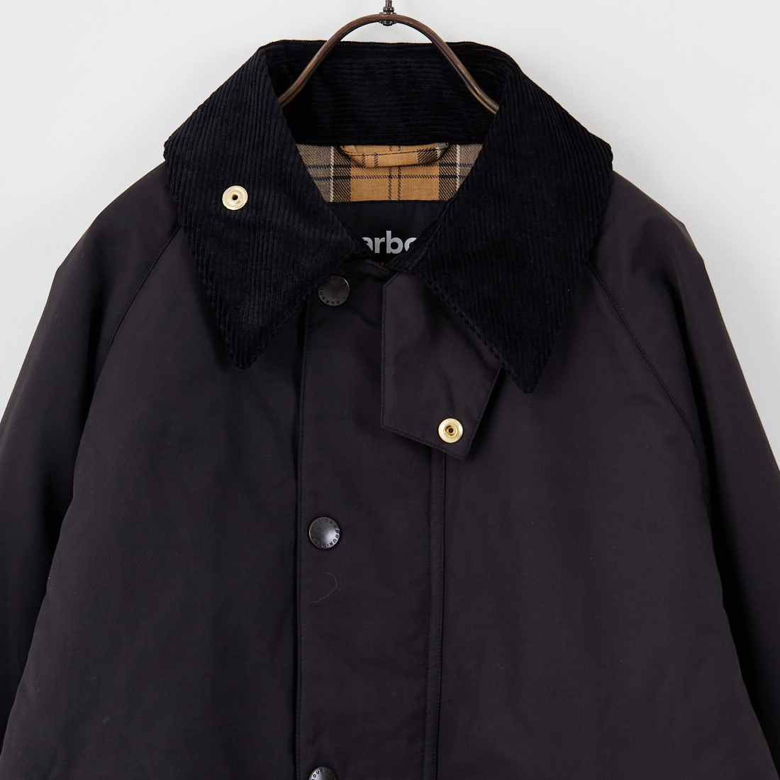Barbour [バブアー] 別注 中綿入り TRANSPORT トランスポートジャケット [MCAS205-JF] BLACK