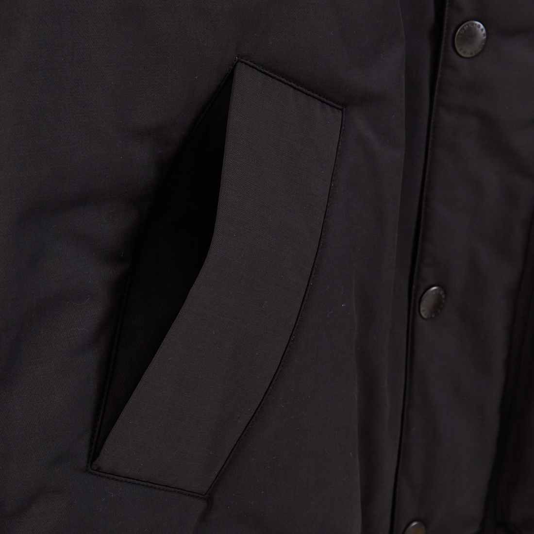 Barbour [バブアー] 別注 中綿入り TRANSPORT トランスポートジャケット [MCAS205-JF] BLACK