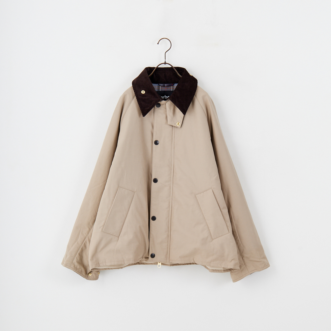 Barbour [バブアー] 別注 中綿入り TRANSPORT トランスポートジャケット [MCAS205-JF] GREIGE