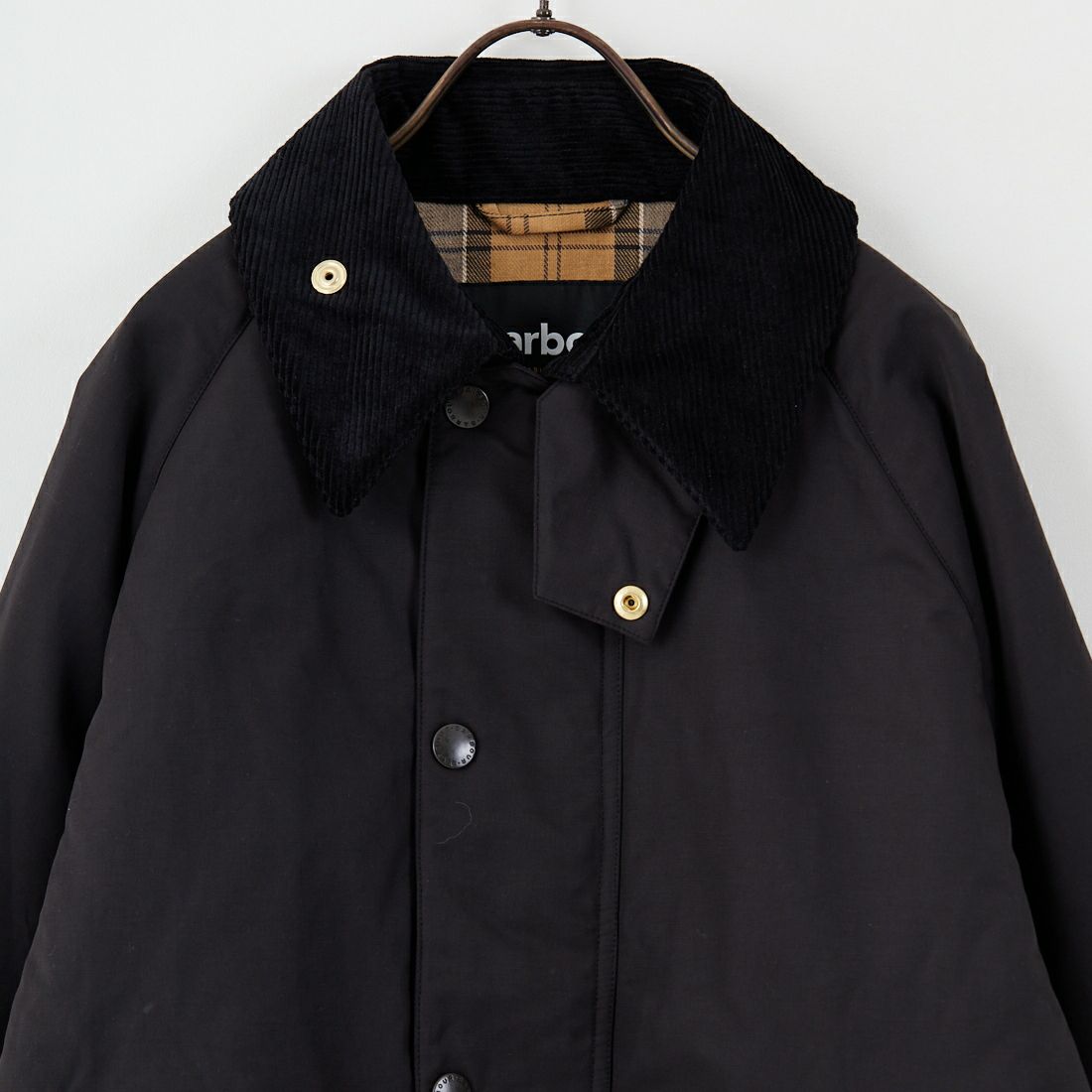 Barbour [バブアー] 別注 中綿入り TRANSPORT トランスポートジャケット [MCAS205-JF] BLACK