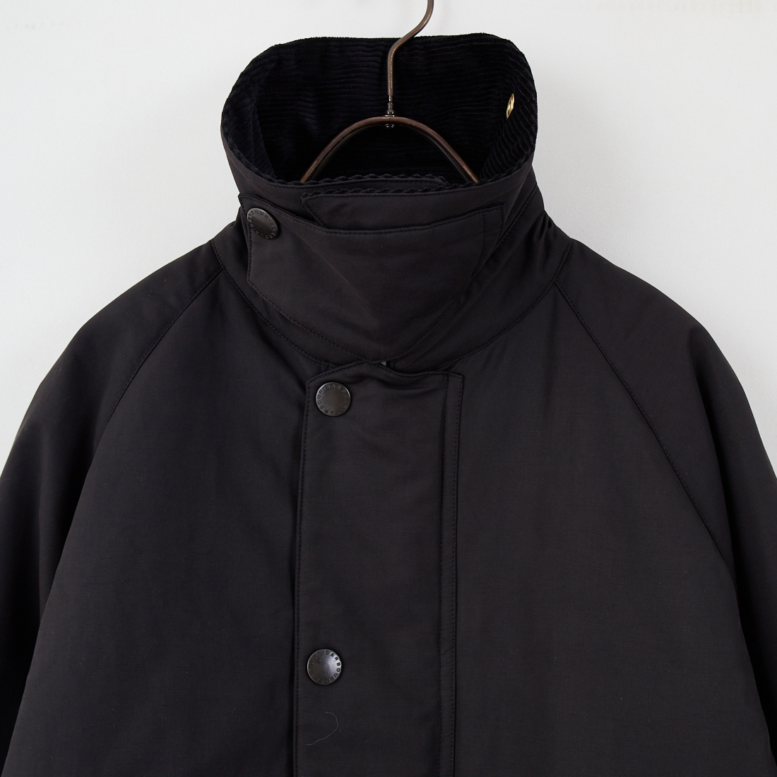 Barbour [バブアー] 別注 中綿入り TRANSPORT トランスポートジャケット [MCAS205-JF] BLACK