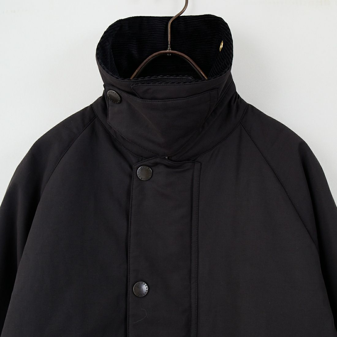 Barbour [バブアー] 別注 中綿入り TRANSPORT トランスポートジャケット [MCAS205-JF] BLACK