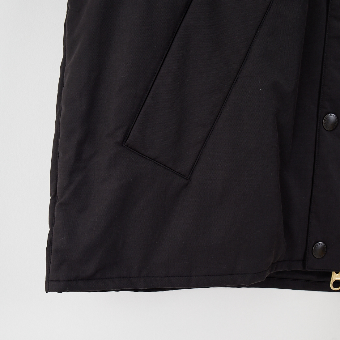 Barbour [バブアー] 別注 中綿入り TRANSPORT トランスポートジャケット [MCAS205-JF] BLACK