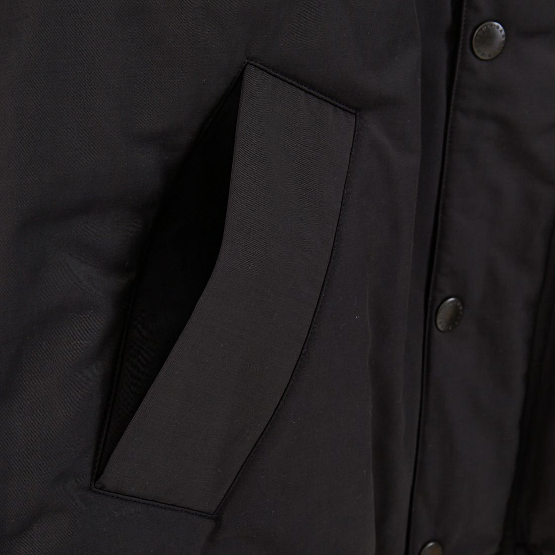 Barbour [バブアー] 別注 中綿入り TRANSPORT トランスポートジャケット [MCAS205-JF] BLACK